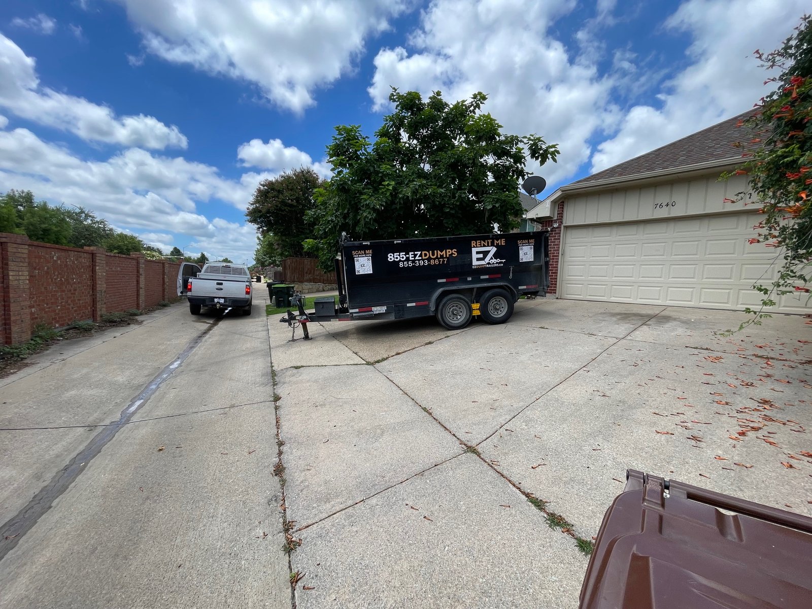 Driveway Safe Dumpster